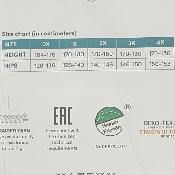 Walk Pop Black 15 Denier Sheer IGA Plus Back Leg Seam Legwear Tights Size 2X - Picture 13 of 16